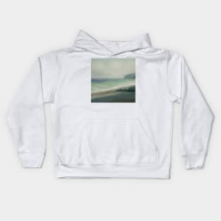 Beach Pastel Painting Kids Hoodie